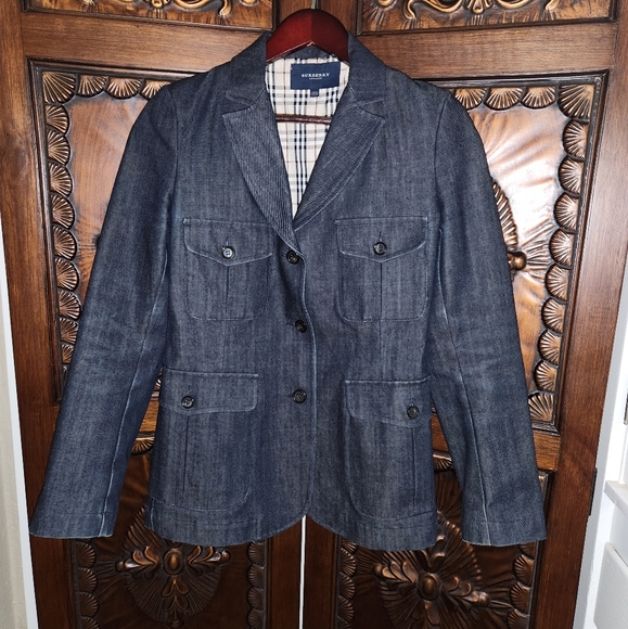 Authentic Burberry Denim Jacket - Picture 4 of 15